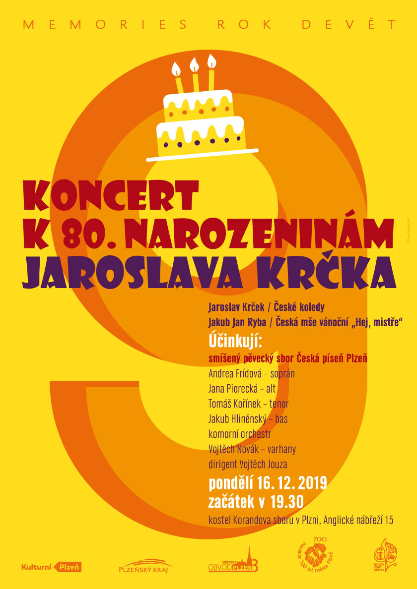 Koncert k 80. narozeninám Jaroslava Krčka